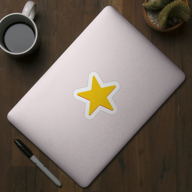 Yellow Star by Zias